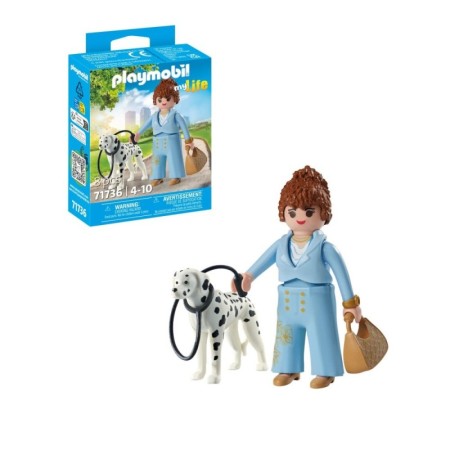 Playmobil - Figurina manager cu animalut de colectie caine Dalmatian Playmobil - 1